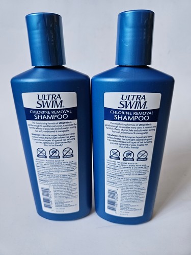 Ultra Swim Chlorine Removal Shampoo 7 fl oz Bottle Lot Of 2 NEW - 第 2/2 張圖片