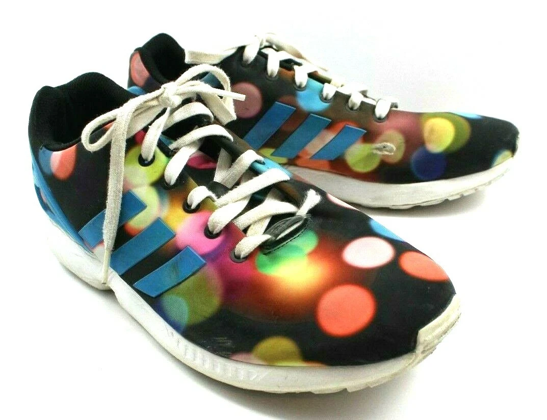 eenvoudig Slaapzaal Klem Adidas Originals Torsion ZX Flux B23984 City Lights Polka Dots Multi-Color  Sz 12 | eBay