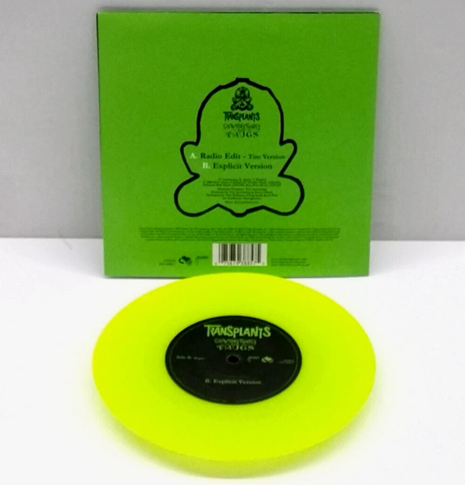 Transplants - Gangsters And Thugs 7"EP 2005 UK ORIG Atlantic Rancid Blink 182 LP Foto 2 de 4