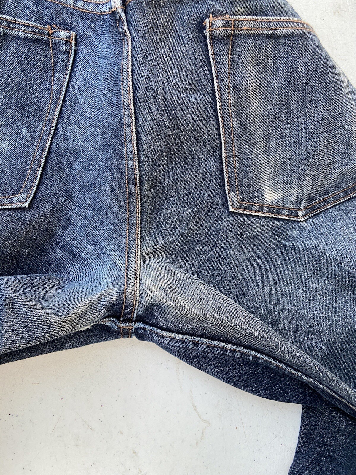 Unbranded UB201 14.5oz Selvedge Denim Men’s 32 x 31 Tapered Fit Indigo ...