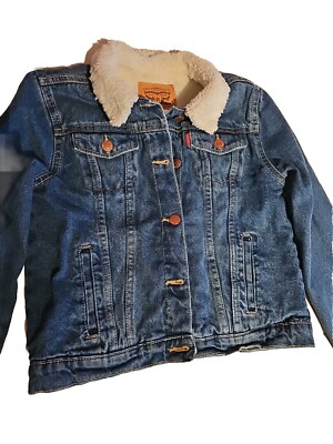 Levi's Coupe-Vent Fille Fleece Lined Windbreaker - Veste Résistante à L'Eau Avec Capuche