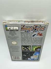 Image Fight Nintendo NES Game IREM 1990 Complete in Box CIB w Manual Rare!