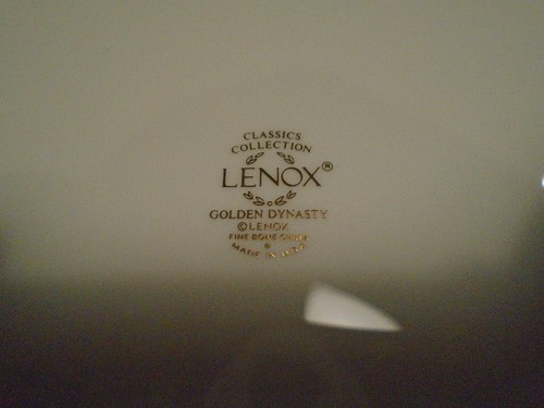Lenox Golden Dynasty Dinner Plate(s) - Picture 2 of 2