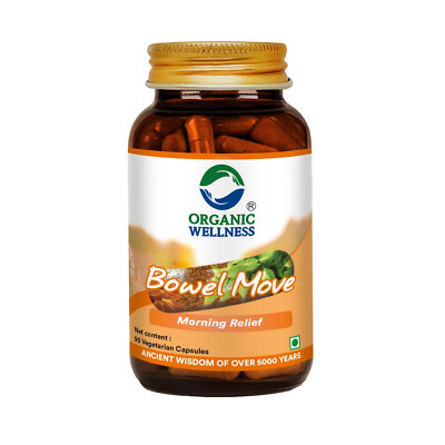 Organic Wellness Bowel Move 90 N Veg Capsules