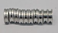 Derby Steel Pedal Steel Guitar Roller Set of 10 Rollers No Rod NOS