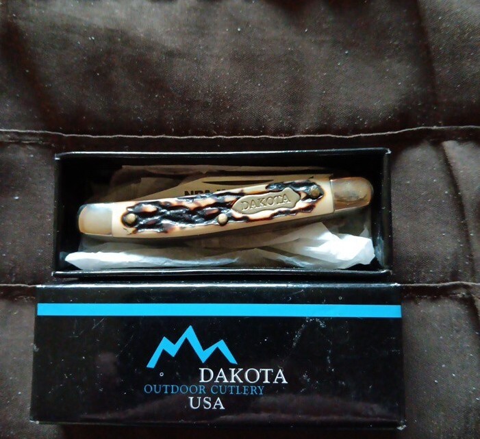 Dakota Pocket Knife New In Box NRA 3 Blade eBay