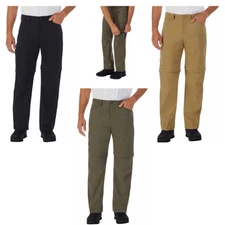 NEW Eddie Bauer Men's Cargo Convertible Pant/Shorts Saddle,Green,Black