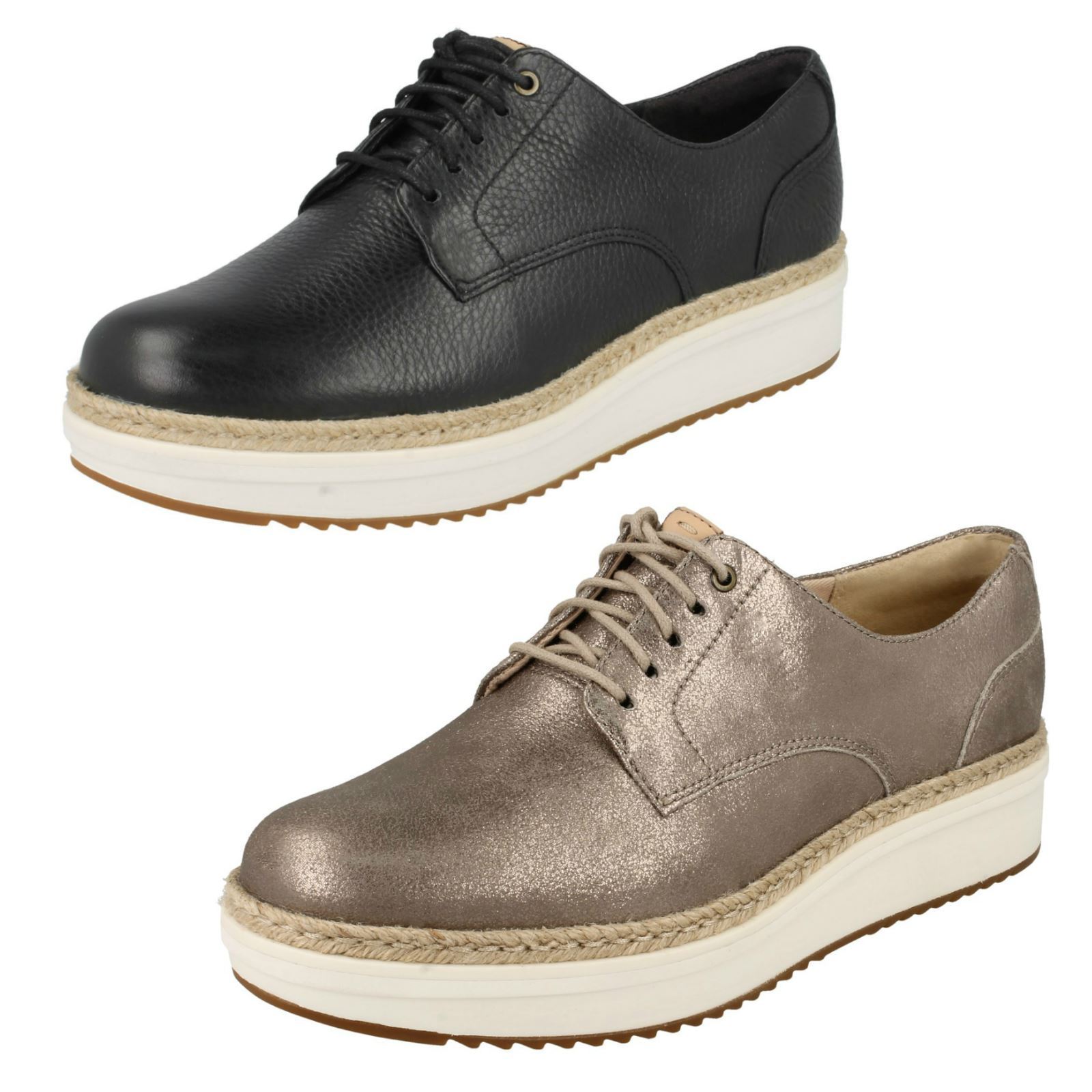 clarks compass zone black patent