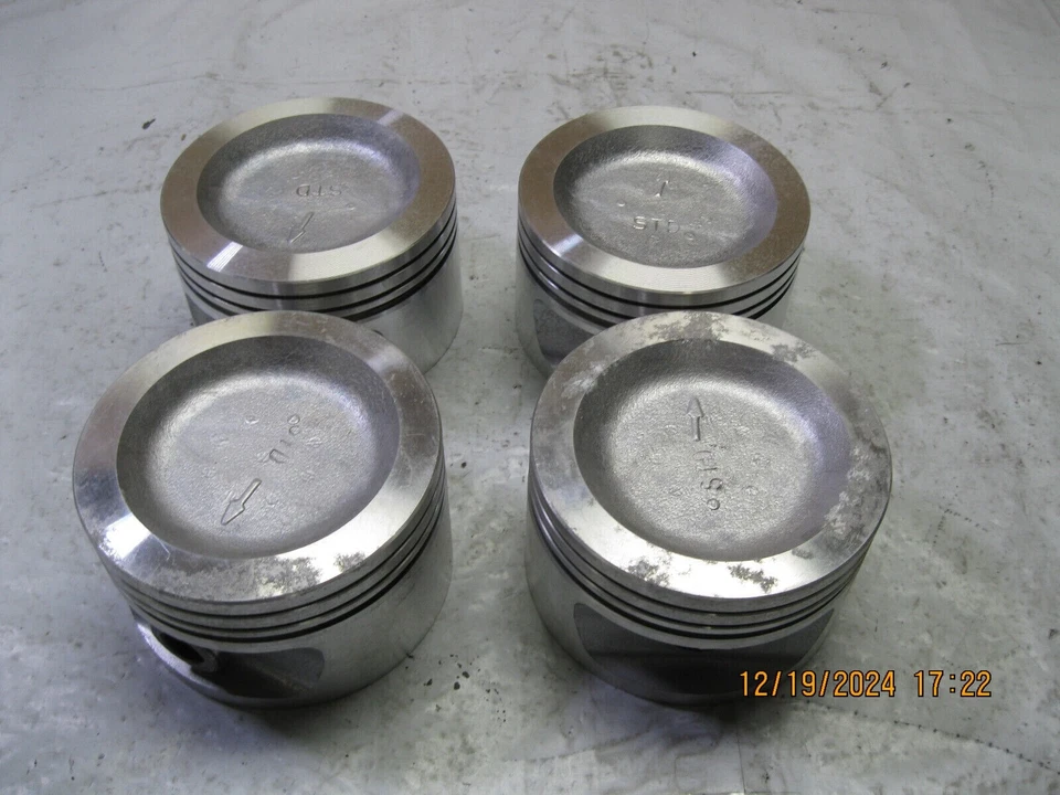 4 Clevite TC2559 STD 91481 STD Pistons (4 pack) Foto 2 de 4