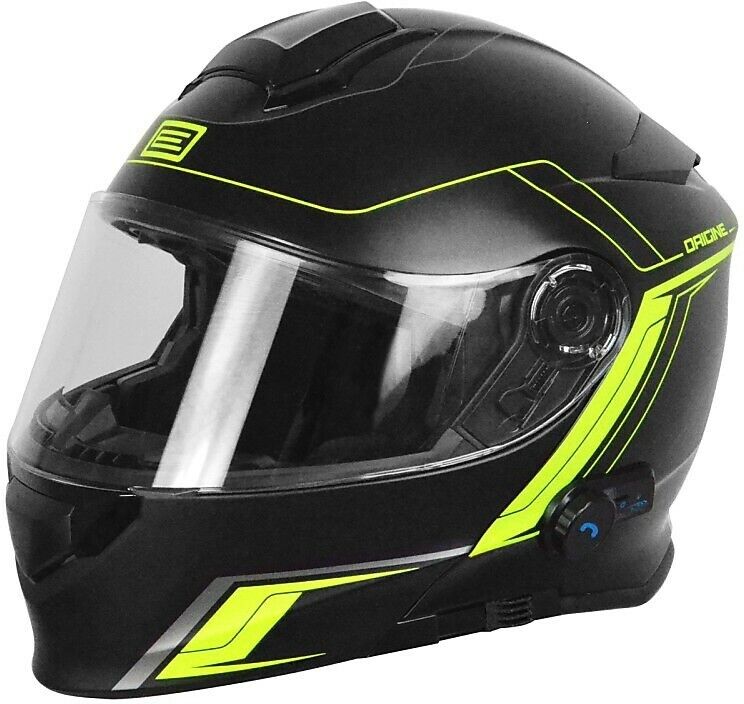 Casco Modulare - bluetooth integrato- Origine DELTA Motion Nero Giallo Taglia XS