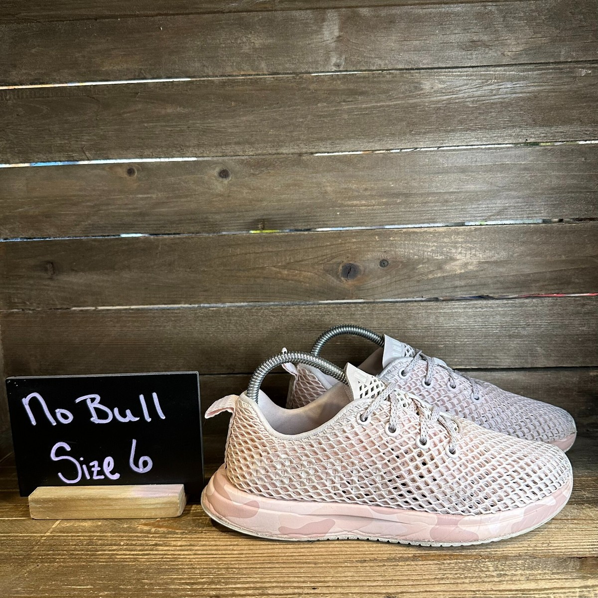 Womens NoBull Mesh Runner Pink Camo Athletic Sneakers Shoes  display picture 1