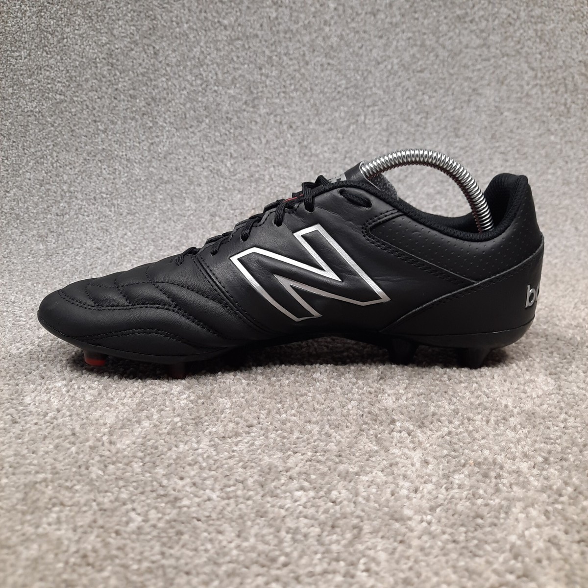 New Balance 442 V2 Pro Soccer Cleats Mens 10.5 Black Silver FG MSCFBBK2 Amazon.com | New Balance Unisex 442 V2 Pro FG Soccer Shoe  main image 4