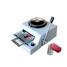 High Speed Desktop Stainless Steel/Metal Plate Nameplates Embossing Machine