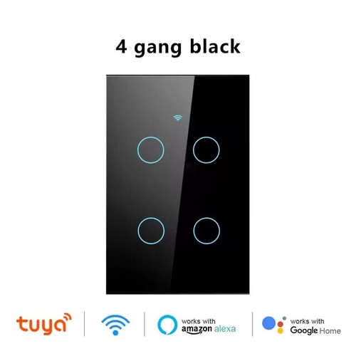 Touch Wall Light Switch LED 1/2/3/4 Gang 1way Touch Glass Switch AU Certified - Picture 14 of 22