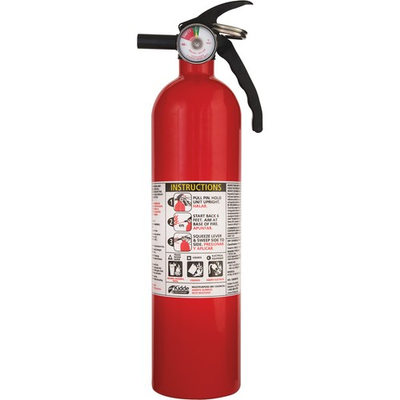 #ad Kidde Class A B C Single Use Fire Extinguisher Model# 440162MTL $57.99