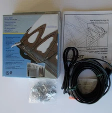 Easy Heat ADKS-0100 Roof & Gutter De-Icing Cable Kit 20 Feet 100W 120V