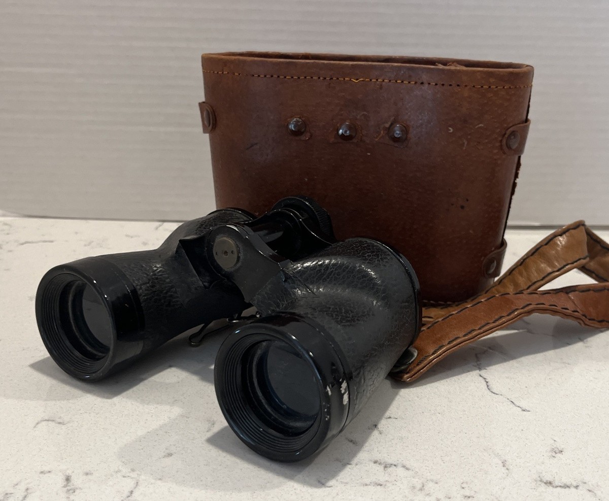 Vintage Hamilton Triple Tested Coated Optics 7 X 50 Field