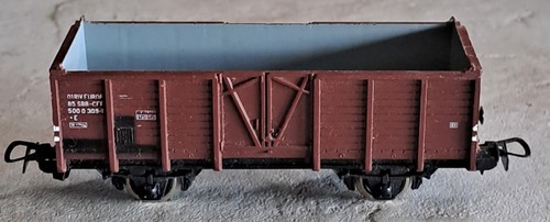 PIKO GÜTERWAGEN / HOCHBORDWAGEN OFFEN  BRAUN 5000309-1  OHNE OVP TOP !!! | Zustand: Gebraucht
