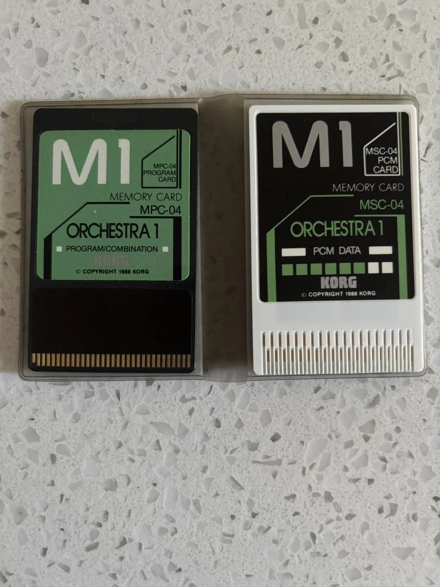 Korg M1 Card products for sale | eBay