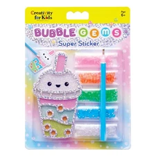 Creativity for Kids Bubble Gems(TM) Super Sticker Kit-Bubble Tea