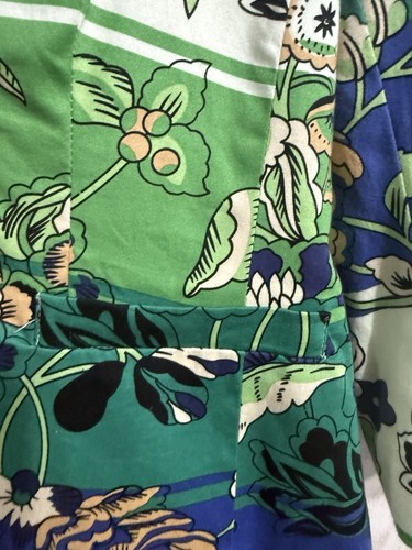 Notations Jacket Spring Summer Lightweight Stretch Cotton Colorful Lined L - Picture 3 of 7