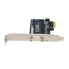 PCIe Ethernet Card 300Mbps On 2.4G 867Mbps On 5G Stable BT Connection Gigabit Et