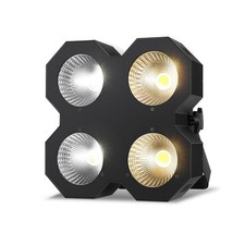 LED Blinder Stage Light,200W COB Par Cool White and Warm White Uplighting, DM...