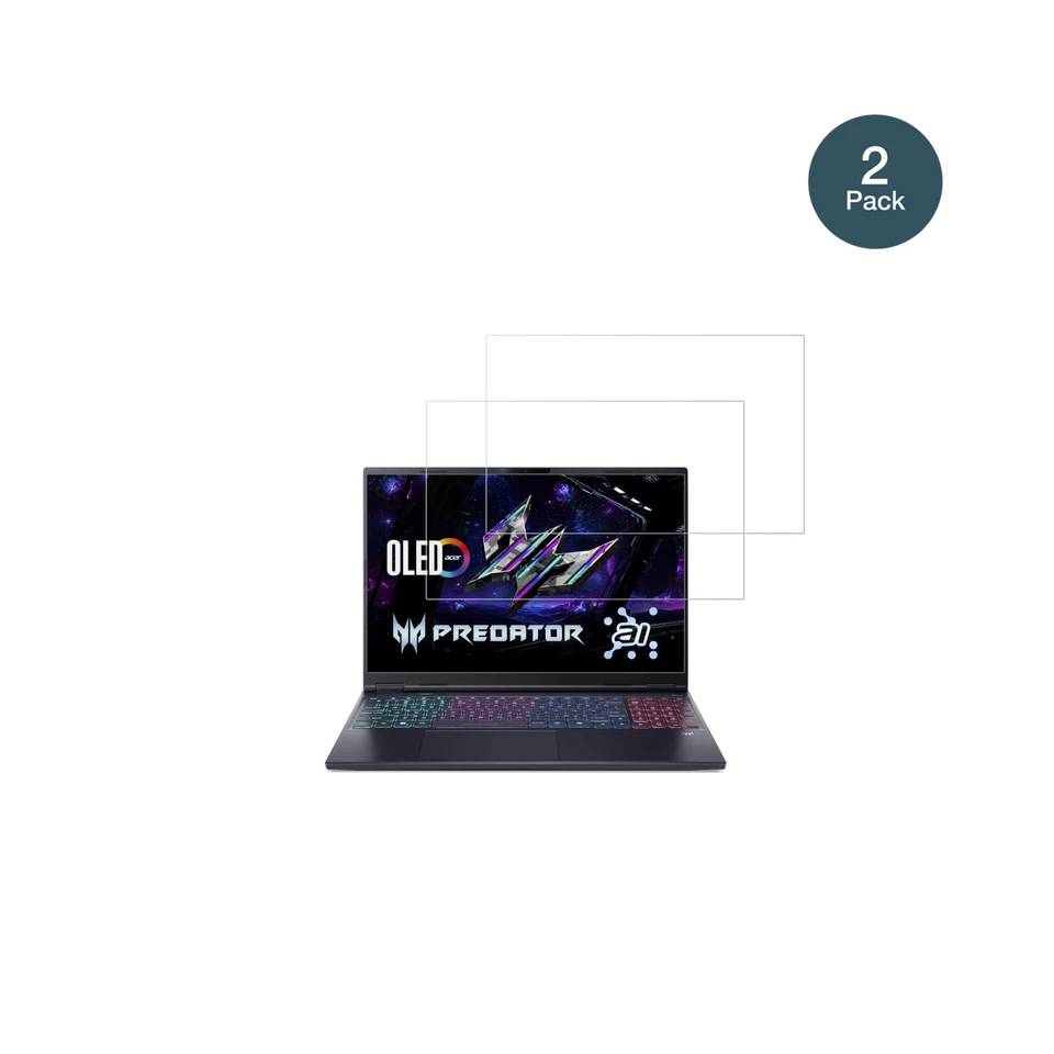 2x Screen Protector for Acer Predator Helios Neo 16 AI Flexible Glass 9H dipos - Image 2 of 4