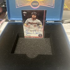 2019 Topps Chrome - Rookie Autographs Jake Cave #RA-JC (AU, RC)