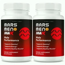 Mars Men Max,  Mars Mens Max Supplements for Men - 2 Pack