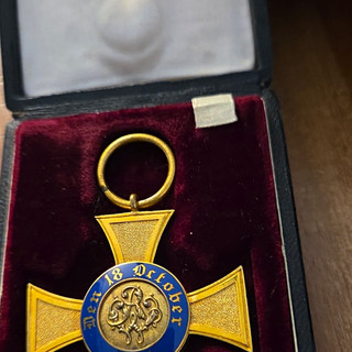 Königlicher Kronen Orden von Preußen Deutsches Ehrenkreuz im Etui