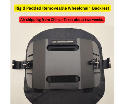 Aluminum Padded Wheelchair Backrest