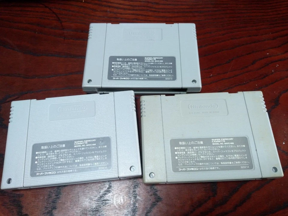 SFC battery replaced 3-game set: Final Fantasy 5, 6, Chrono Trigger, Tested - Image 3 of 3