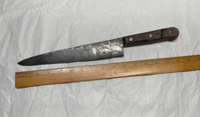 Vintage Dexter 45A10H Chef’s Knife Wood Handle Full Tang