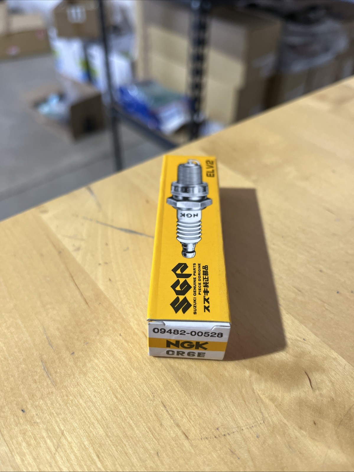 NGK Resistor Sparkplug CR6E for Suzuki Vinson 500 4x4 2002-2007 09482-00528