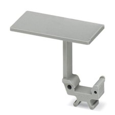 3pc PHOENIX CONTACT - IC 0810588 Terminal Block Marker Strip, Gray, Unprint