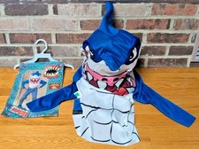 Vintage Street Sharks Ripster Costume Child Size 1995 Halloween 90s Rare 