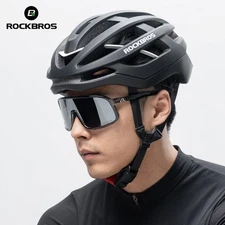 ROCKBROS Bike Helmet Integrally-Molded Unisex Lightweight Helmet Adjustable