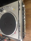 Vintage Technics SL-Q303 Turntable, Spins, Read For Parts As Is