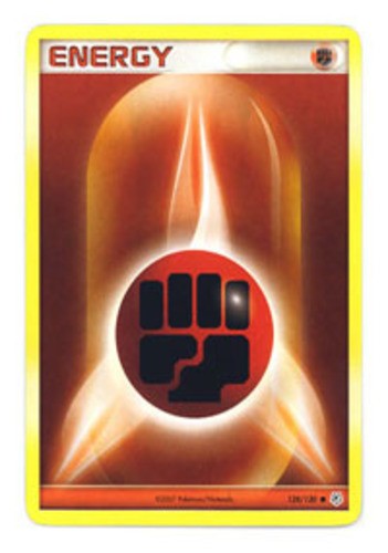 1x Fighting Energy - 128/130 - Common Moderately Played Pokemon Diamond & Pearl