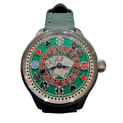 BEAUTIFUL VINTAGE ROLEX LEVER MOVEMENT IN A NEW QUALITY CASE FULLY SERVICED