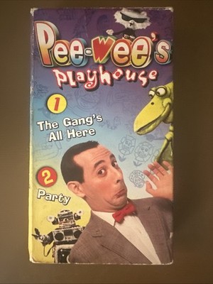 Pee-Wes s Playhouse VHS Tape