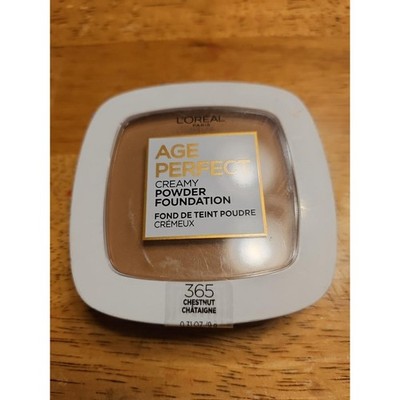 LOreal Age Perfect Creamy Powder Foundation 365 Chestnut 0.31oz L'oreal Make Up