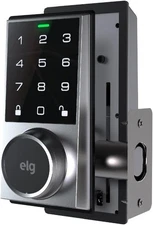 Smart Digital Door Lock with Touchscreen Keypad, Auto Lock, Fake Pin