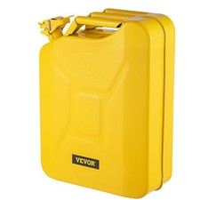 Rustproof Jerry Can 5.3 Gallon/20L Portable w/ Flexible Spout Yellow