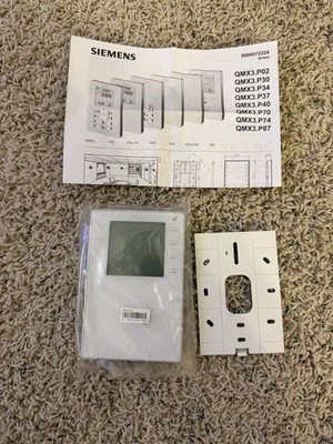 Siemens QMX3.P34 Room Control Unit Open Box Never Used With Manual 2 Available!