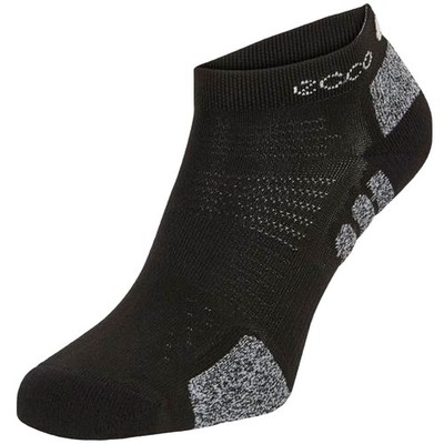 ECCO Erwachsene Tour Lite Kompression Golf unsichtbare Socken - schwarz - 2,5-5,5 UK