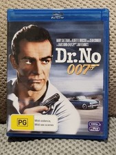 Dr No James Bond 007 (Blu-ray, 1963) Region ,B, Sean Connery