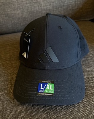 プロテクトキャップ Adidas Gameday Stretch Fit Hat Black L/XL Climacool - NWT Black
