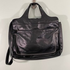 Borsa Les Copains Vintage Made In Italy Manico Superiore Laptop Pelle con Tracolla